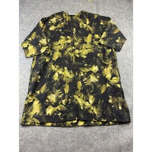 Bryn Walker Womens XS Bingley Luna Print Tunic Mini Dress Lagenlook Relaxed Fit